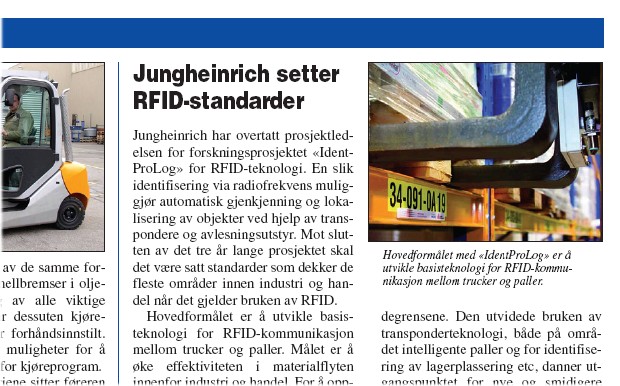 Artikel aus Logistikk Ledelse (2006) 10