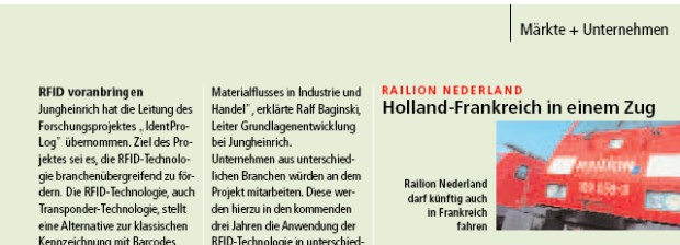 Artikel aus VerkehrsRundschau